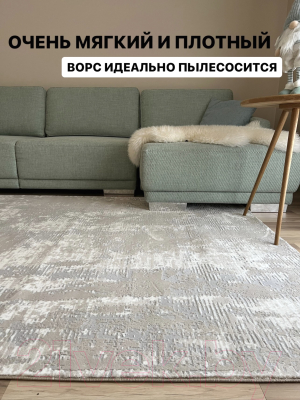 Ковер Balat Mensucat Viere 0506A (140x200, L.Grey/L.Beige)