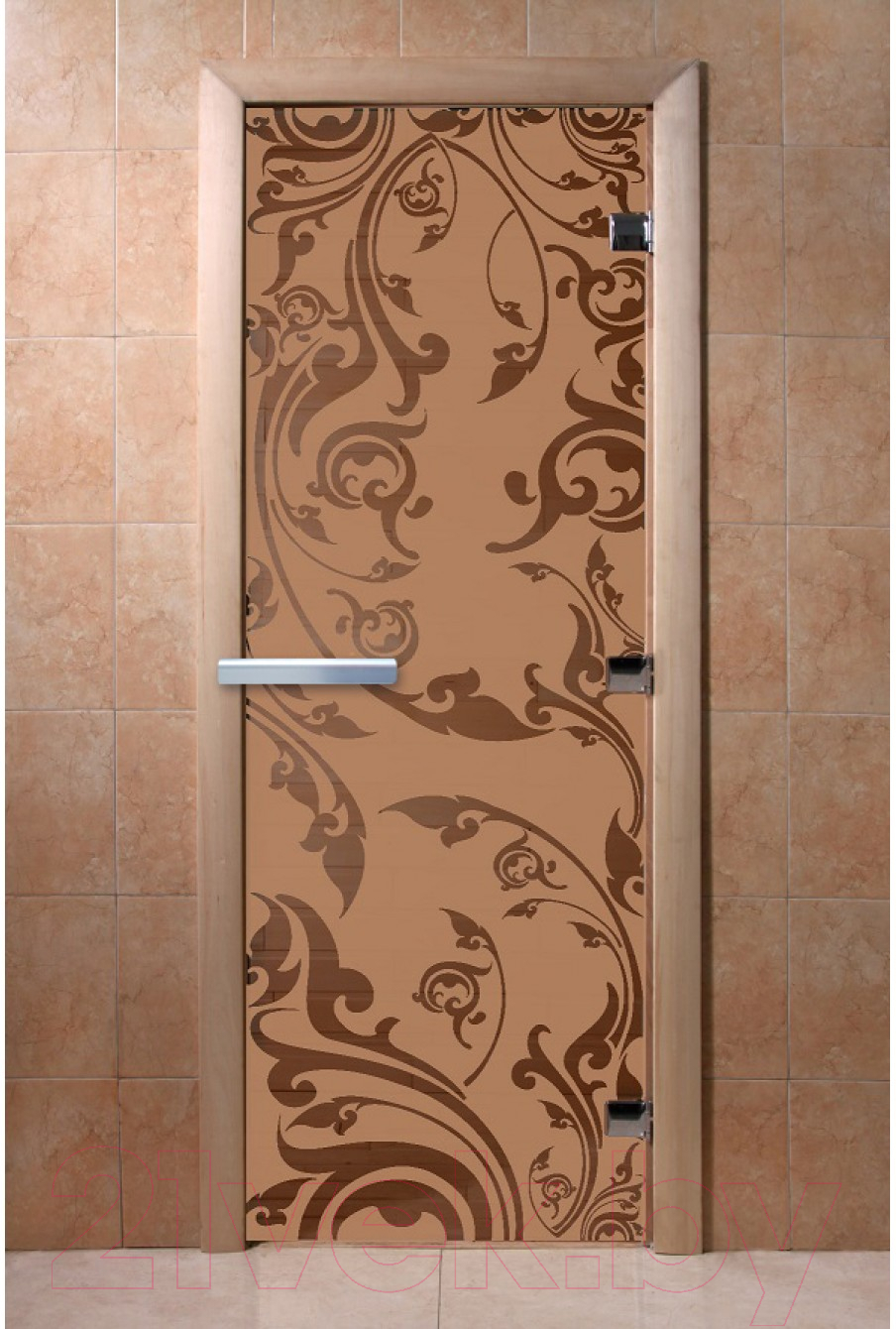 Стеклянная дверь для бани/сауны Doorwood Венеция 70x190 / DW01040