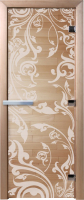 Стеклянная дверь для бани/сауны Doorwood Венеция 70x190 / DW01041 (прозрачный) - 