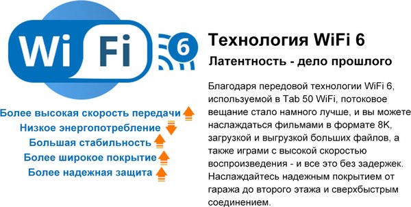 Планшет Blackview Tab 50 4GB/128GB Wi-Fi / TAB 50_SB (синий)