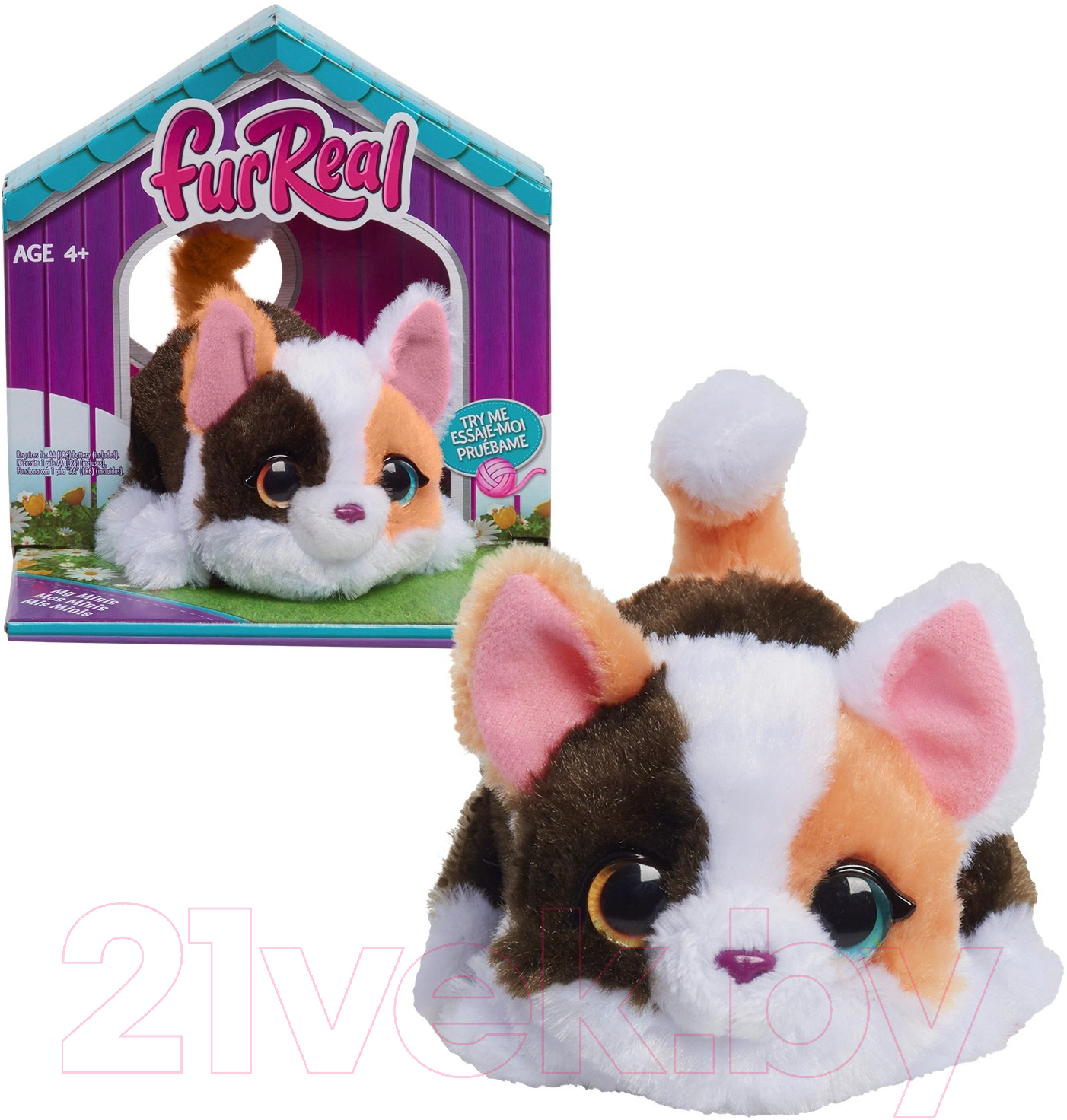 Интерактивная игрушка Hasbro FurReal Friends Мини-кошка / 42743