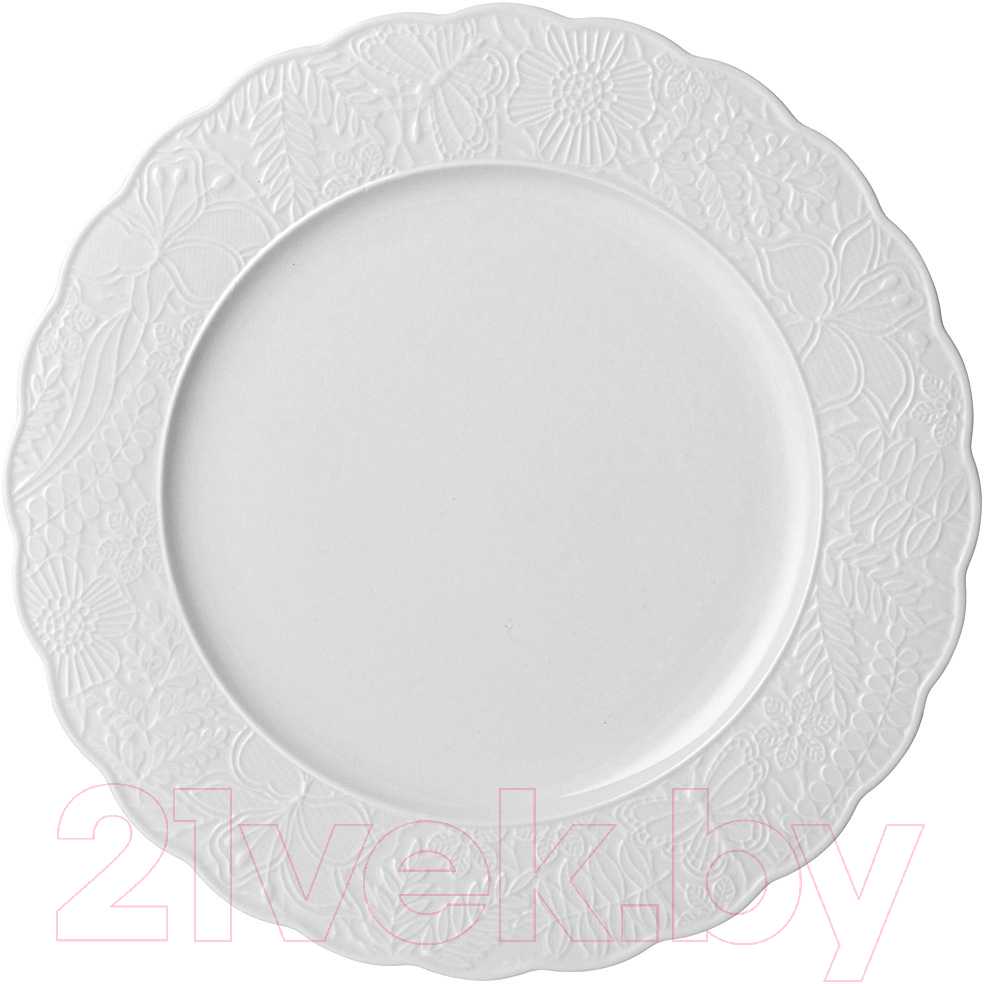 Тарелка столовая обеденная Lefard Lace / 171-280