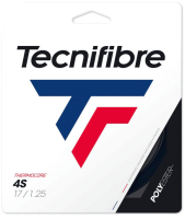Струна для теннисной ракетки Tecnifibre 4S 1.25 / 04G4S125XB (12м, черный) - 