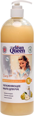 Мыло жидкое Clean Queen Сливочная груша (1л)