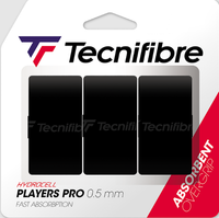 Грип для большого тенниса Tecnifibre Pro Players Noir / 52ATPPLABK (3шт, черный) - 