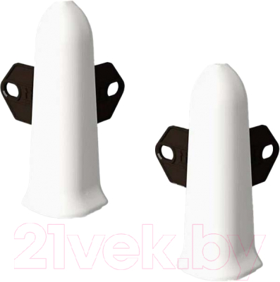 Уголок для плинтуса Ideal Классик 001 Белый (5.5см, 2шт, наружный, флоупак)