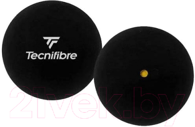 Набор мячей для сквоша Tecnifibre Yellow Dot / 54BASQYELL (2шт)