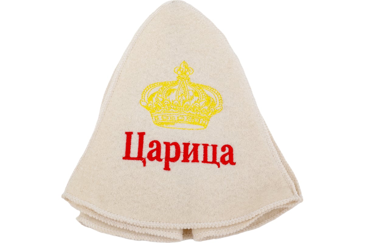 Шапка для бани Бацькина баня Царица 10010