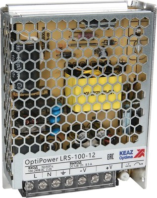 

Блок питания для светодиодной ленты, OptiPower LRS 100-12 8.5A / 328878