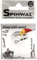 

Набор вертлюгов рыболовных, Snap With Swivel Size 21 / 116490