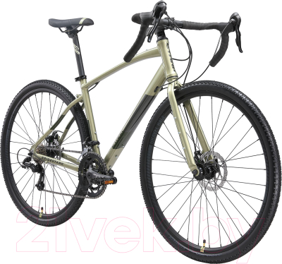Велосипед STARK Gravel 700.1 D 2024 (18, фисташковый/графитовый)