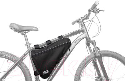 Сумка велосипедная STG FB-001 / Х113114 (черный/серый)