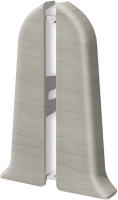 Заглушка для плинтуса Ideal Классик 268 Клен серый (5.5см, 2шт, флоупак) - 