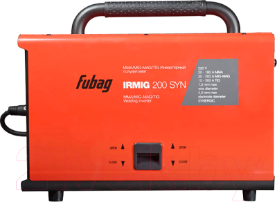Полуавтомат сварочный Fubag IRMIG 208 SYN Plus+горелка FB 250 3м+маска сварщика / 31447.4