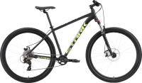 Велосипед STARK Hunter 29.2 D 2024 (20, черный/зеленый неон) - 
