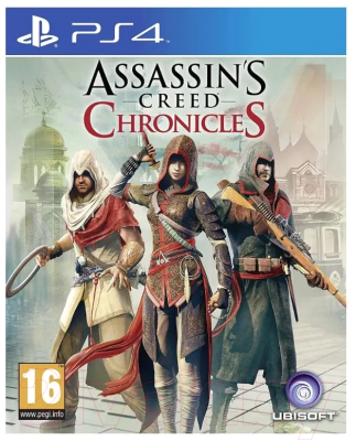Игра для игровой консоли PlayStation 4 Assassin's Creed: Chronicles Pack (EU pack, RU subtitles)