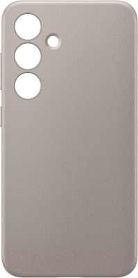 Чехол-накладка Samsung Vegan Leather для Galaxy S24 / GP-FPS921HCAAR (светло-коричневый)