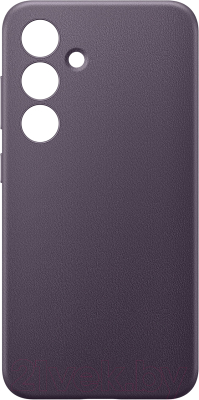 Чехол-накладка Samsung Vegan Leather для Galaxy S24 / GP-GP-FPS921HCAVR (темно-фиолетовый)