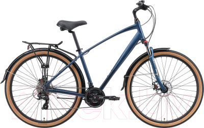 Велосипед STARK Touring 28.2 D 2024 (16, темно-синий матовый/черный)