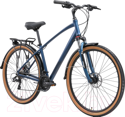 Велосипед STARK Touring 28.2 D 2024 (16, темно-синий матовый/черный)