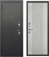 Входная дверь Гарда Nova Серебристый/белый ясень (96x205, левая) - 