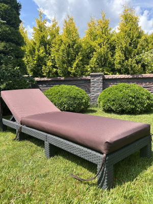 Подушка для садовой мебели Loon Гарди 190x60 / PS.G.190x60-8 (коричневый)