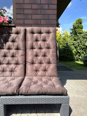 Подушка для садовой мебели Loon Чериот 120x45 / PS.CH.120x45-8 (коричневый)