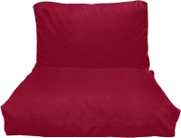Подушка для садовой мебели Loon Твин 100x60 / PS.TW.40x60-10 (бордовый) - 