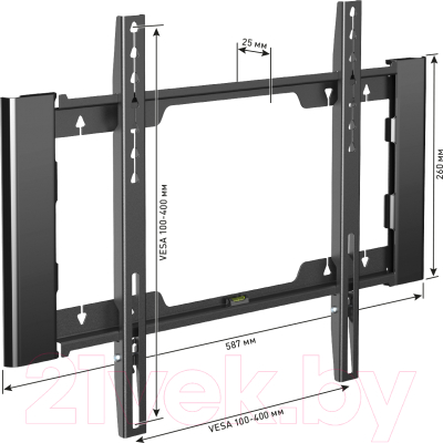 Кронштейн для телевизора Holder LCD-F4915-B (черный)