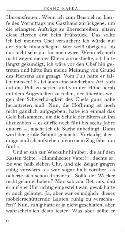 Художественная книга АСТ Die Verwandlung мягкая обложка (Кафка Франц) — фото 4