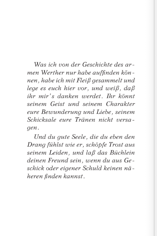 Художественная книга АСТ Die Leiden Des Jungen Werthers мягкая обложка (Гете Иоганн Вольфганг) — фото 2