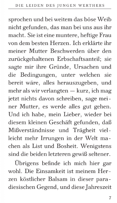 Художественная книга АСТ Die Leiden Des Jungen Werthers мягкая обложка (Гете Иоганн Вольфганг) — фото 5