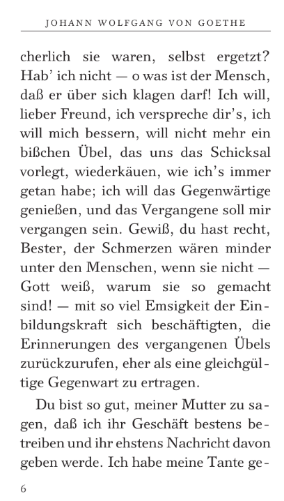 Художественная книга АСТ Die Leiden Des Jungen Werthers мягкая обложка (Гете Иоганн Вольфганг) — фото 4