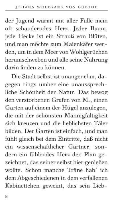 Художественная книга АСТ Die Leiden Des Jungen Werthers мягкая обложка (Гете Иоганн Вольфганг) — фото 6