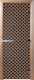 Стеклянная дверь для бани/сауны Doorwood Мираж 70x190 / DW02760 (графит) - 