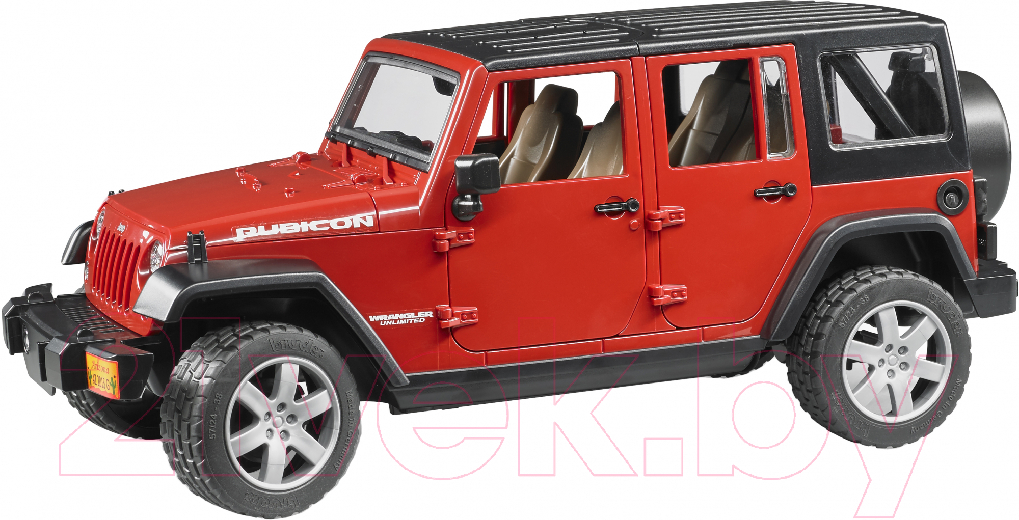 Автомобиль игрушечный Bruder Jeep Wrangler Unlimited Rubicon / 02-525