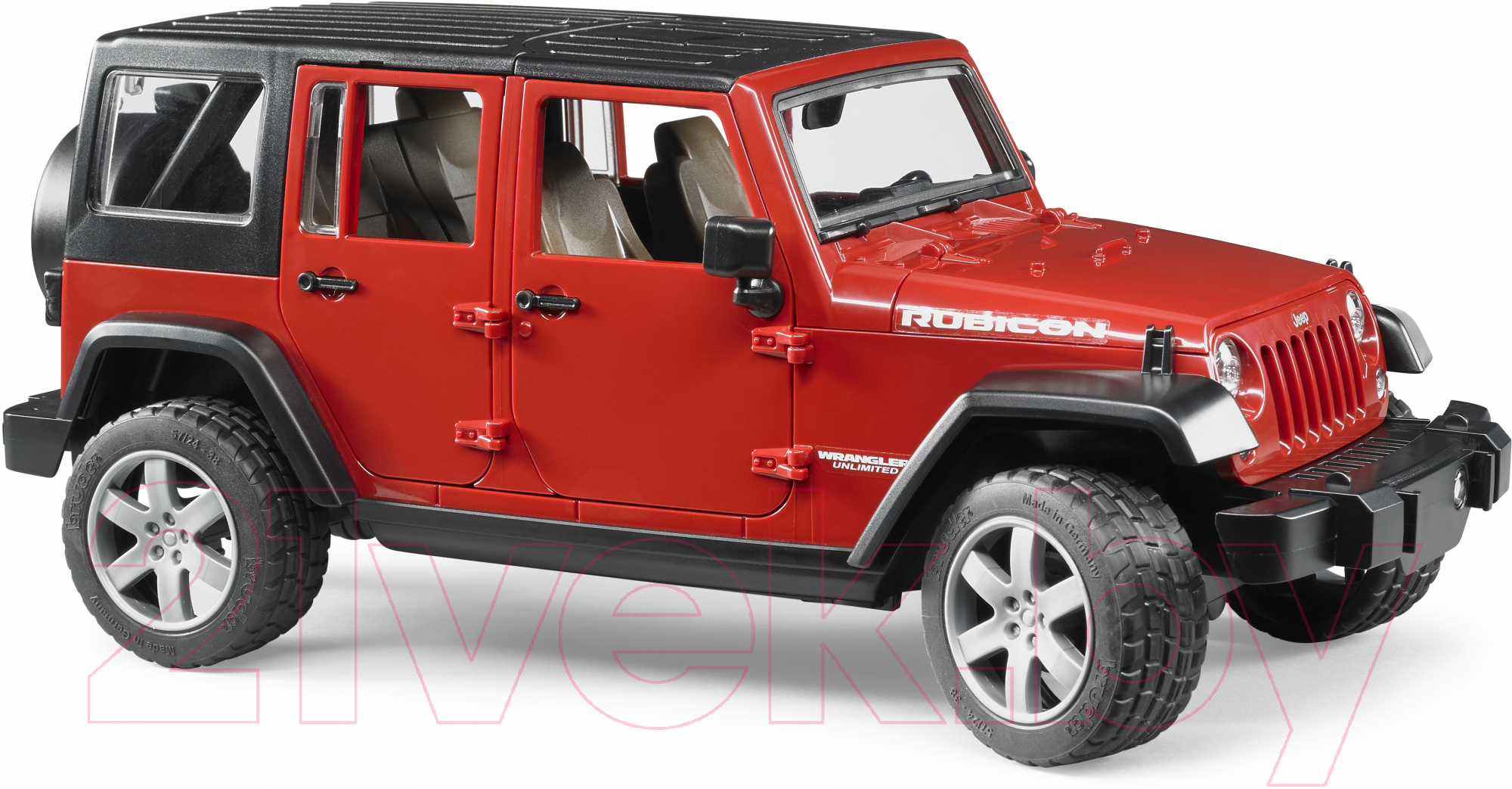 Автомобиль игрушечный Bruder Jeep Wrangler Unlimited Rubicon / 02-525