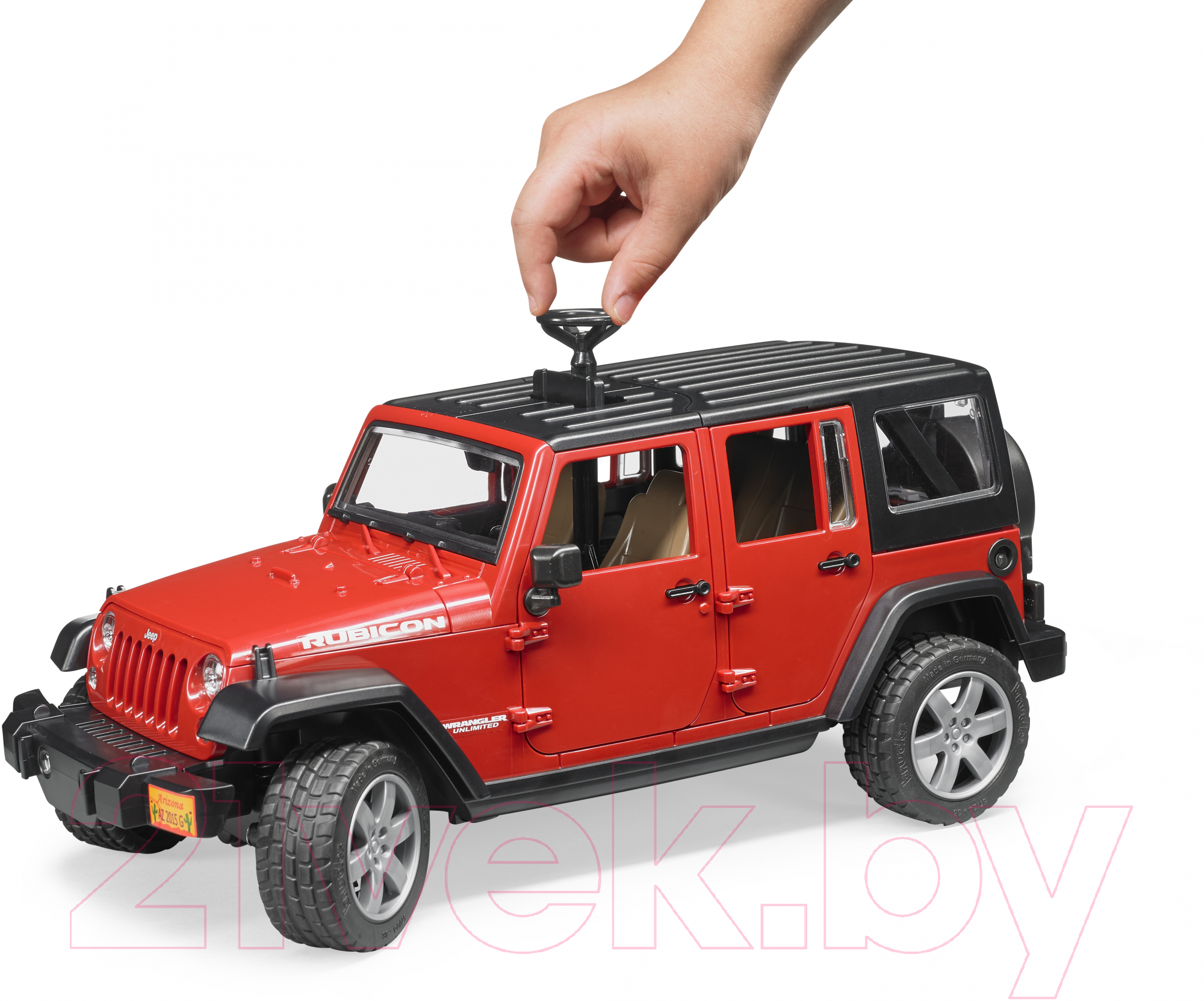 Автомобиль игрушечный Bruder Jeep Wrangler Unlimited Rubicon / 02-525