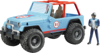 Автомобиль игрушечный Bruder Cross Country Racer с гонщиком / 02-541 (синий) - 