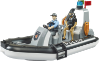 Игрушка на пульте управления Bruder С полицейским и водолазом / 62-733 - 