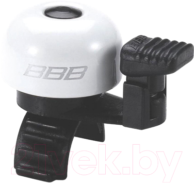 Звонок для велосипеда BBB EasyFit Deluxe / BBB-14 (белый)