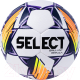 Футбольный мяч Select Brillant Replica V23 / 0994868096 (размер 4, белый/фиолетовый/оранжевый) - 