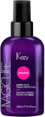 Крем для волос Kezy Smooth Thermoprotective Milk Разглаживающее с термозащитой (200мл)