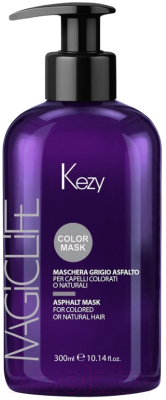 Тонирующая маска для волос Kezy Asphalt Mask Для окрашенных или натуральных волос (300мл)