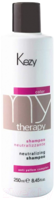 Оттеночный шампунь для волос Kezy Neutralizing Нейтрализирующий желтизну (250мл)