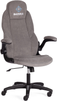 Кресло офисное Tetchair Bazuka флок (серый) - 