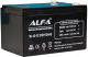 Миниатюра изображения товара Аккумуляторная батарея ALFA battery SL12-12 (12V-12Ah)