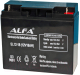 Миниатюра изображения товара Аккумуляторная батарея ALFA battery SL12-18 (12V-18Ah)