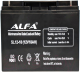 Миниатюра изображения товара Аккумуляторная батарея ALFA battery SL12-18 (12V-18Ah)