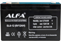 Батарея для ИБП ALFA battery SL6-12 (6V-12Ah) - 